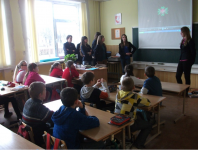 P. Liatuko pradinėje mokykloje „Sniego gniūžtiečiai“ propaguoja biotransportą, sveiką ir judrų gyvenimo būdas.